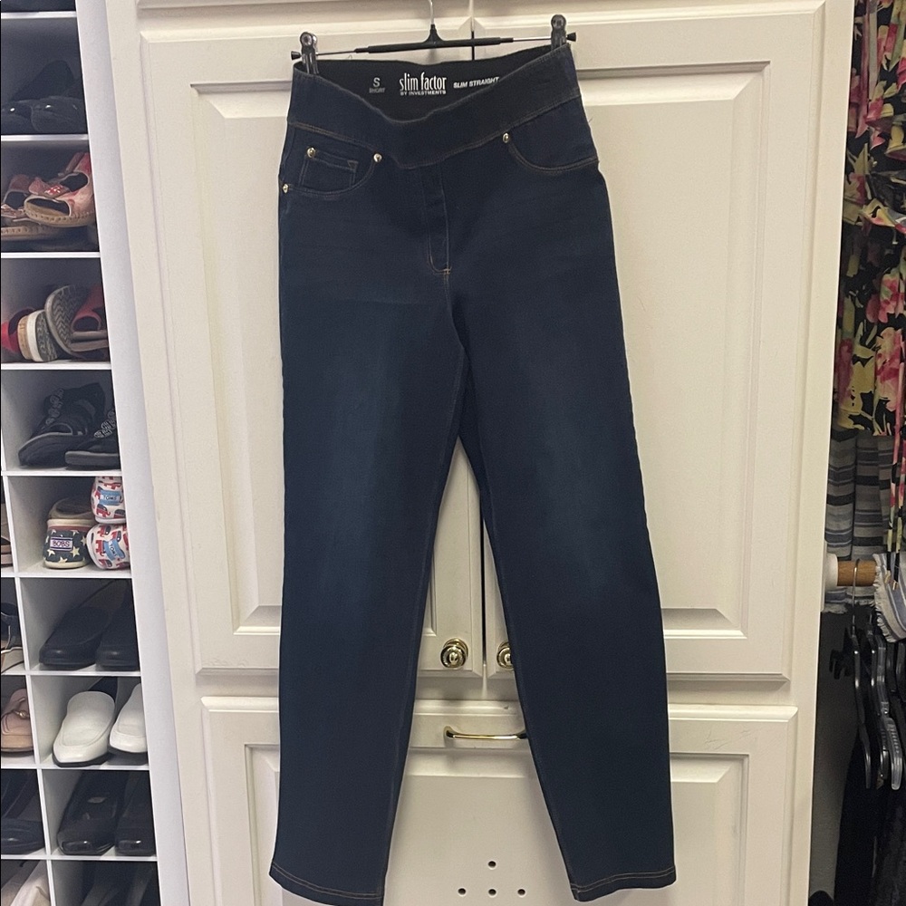 Slim Factor stretch Derp Blue denim jeans